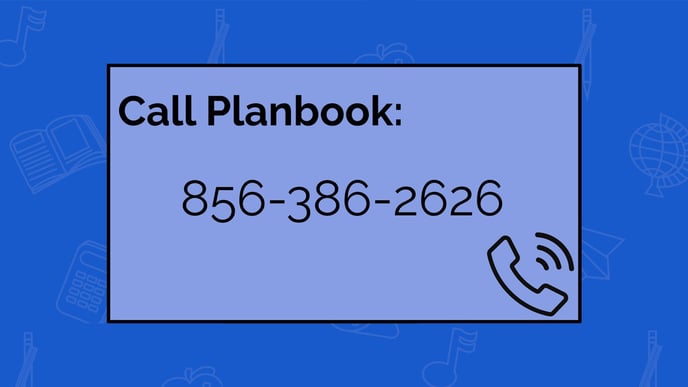 Email Planbook support@planbook.com